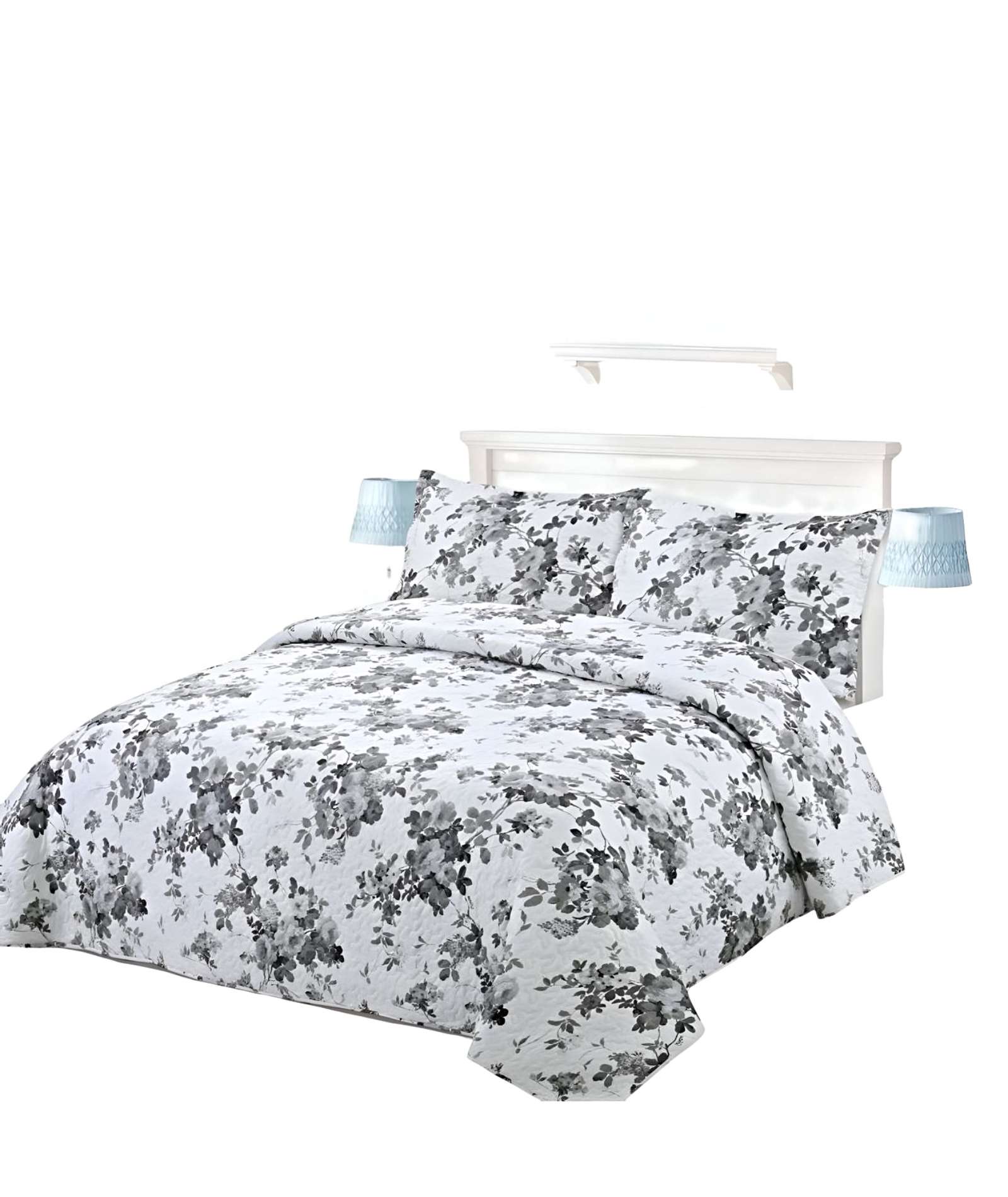 COBERTOR COLCHA QUILT VERANO 2 PLAZAS - 1