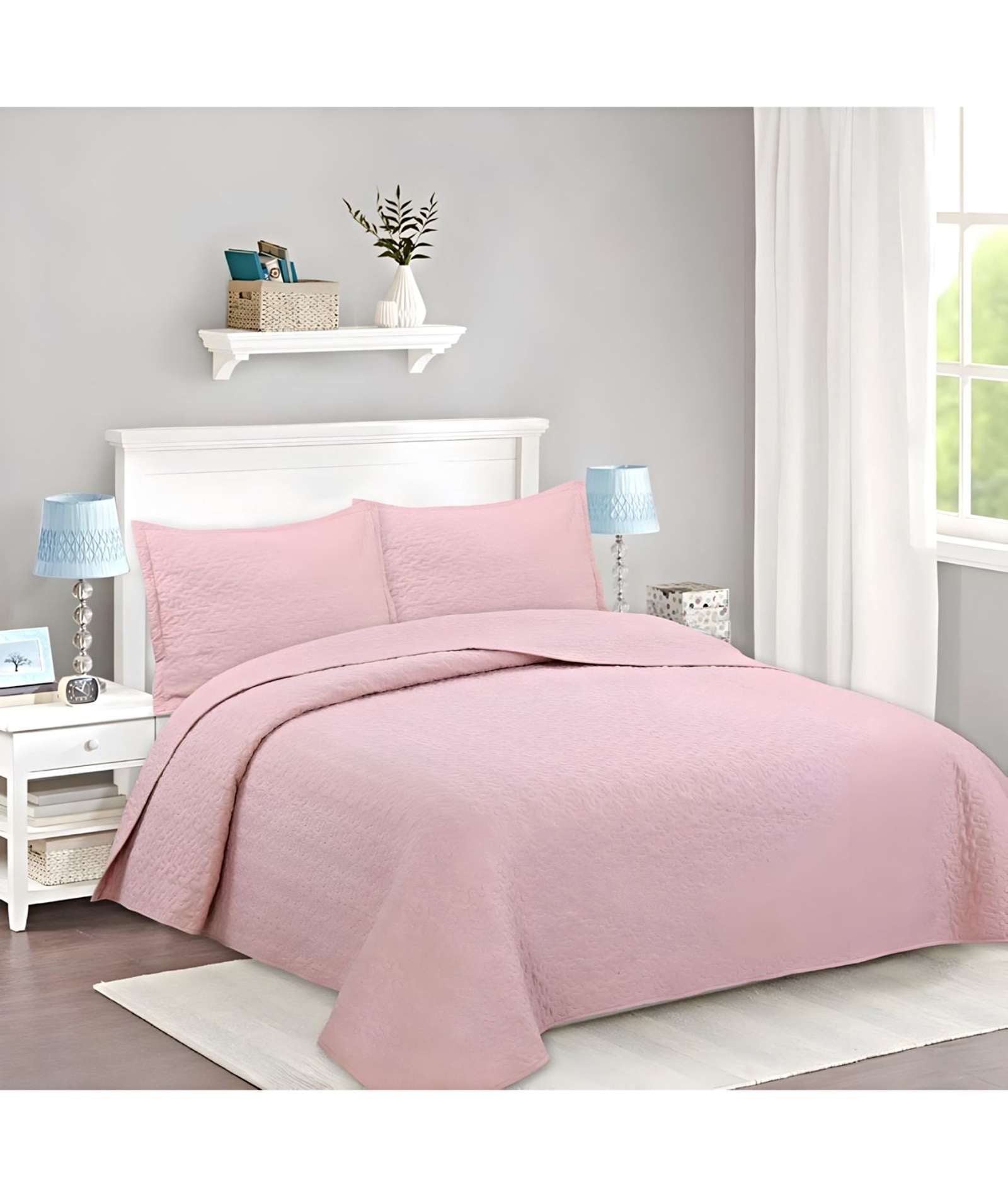 COBERTOR COLCHA QUILT VERANO 2 PLAZAS - 3