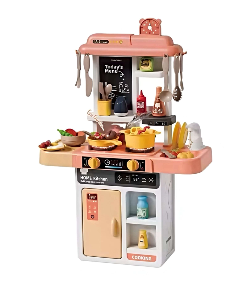 JUEGO SET COCINA CON LUZ SONIDO CORAL INFANTIL 68CM - 1