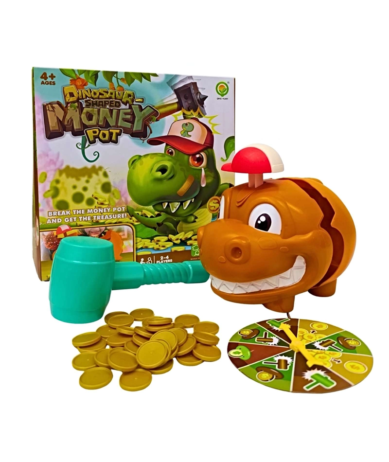 JUGUETE DINOSAURIO ROMPE ALCANCIA - 1