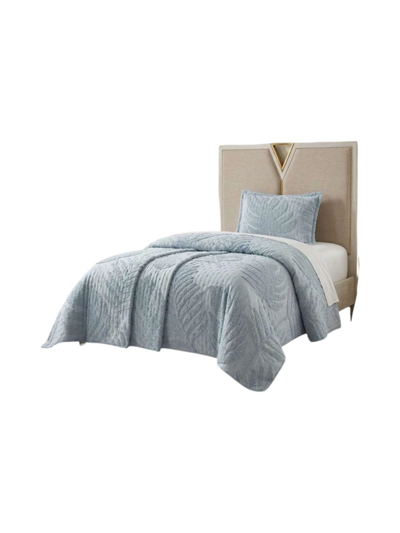 QUILT  GEOME TRICO DE VERANO LIVIANO  1,5 PLAZA TUFTING SERIE 3 - 3