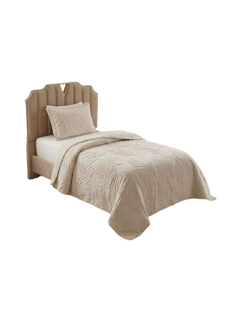 QUILT  GEOME TRICO DE VERANO LIVIANO  1,5 PLAZA TUFTING SERIE 3 - 3