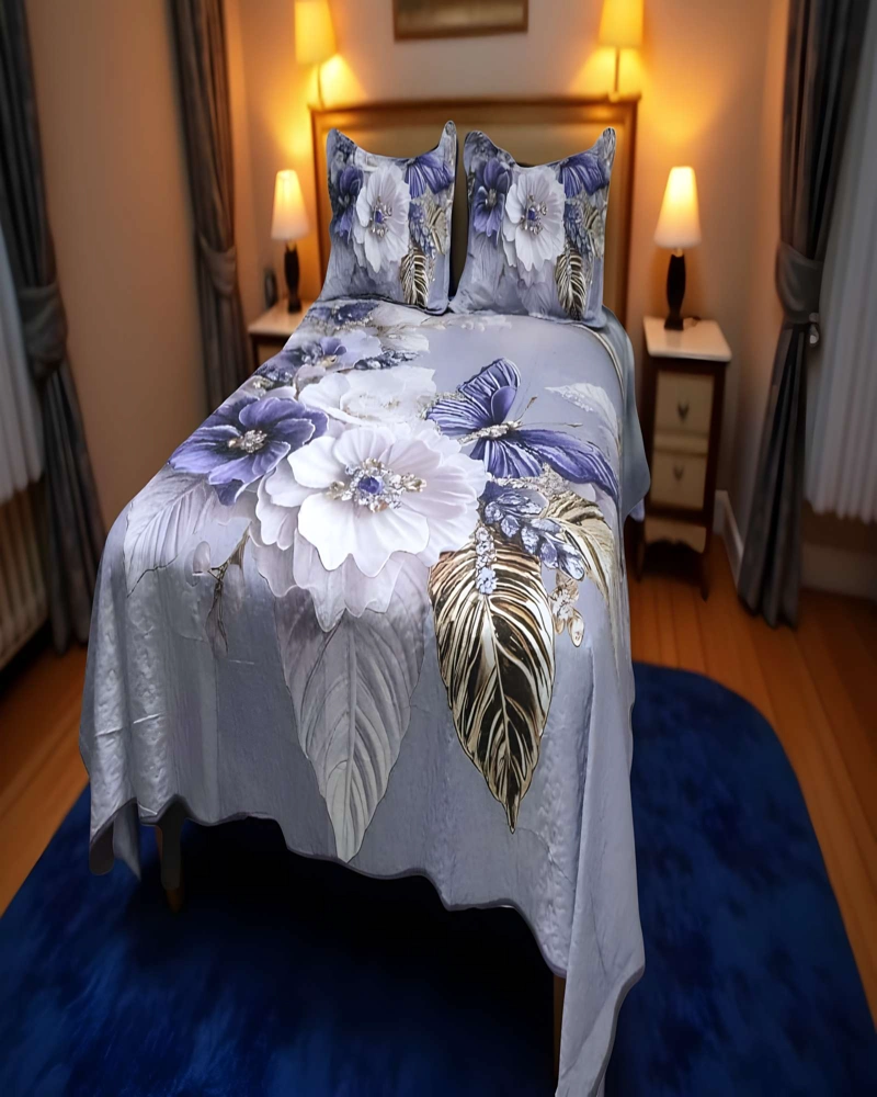 COBERTOR QUILT 3D 2 PLAZAS 230 X 250 CM V07 - 3