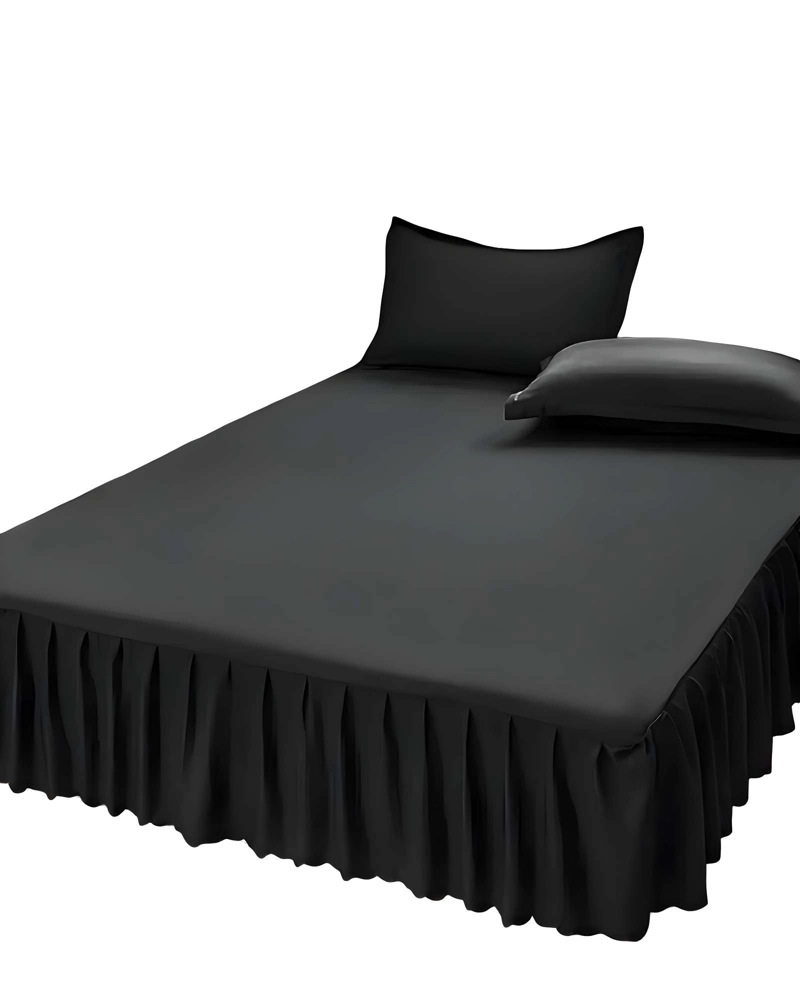 FALDON CON FARALAO PROTECTOR DE BASE KING 180X200 CM - 1