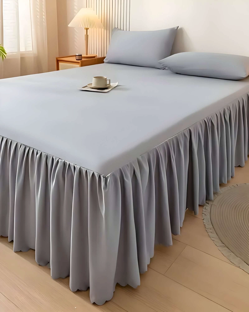 FALDON CON FARALAO PROTECTOR DE BASE PLAZA Y MEDIA 105X200 - 3