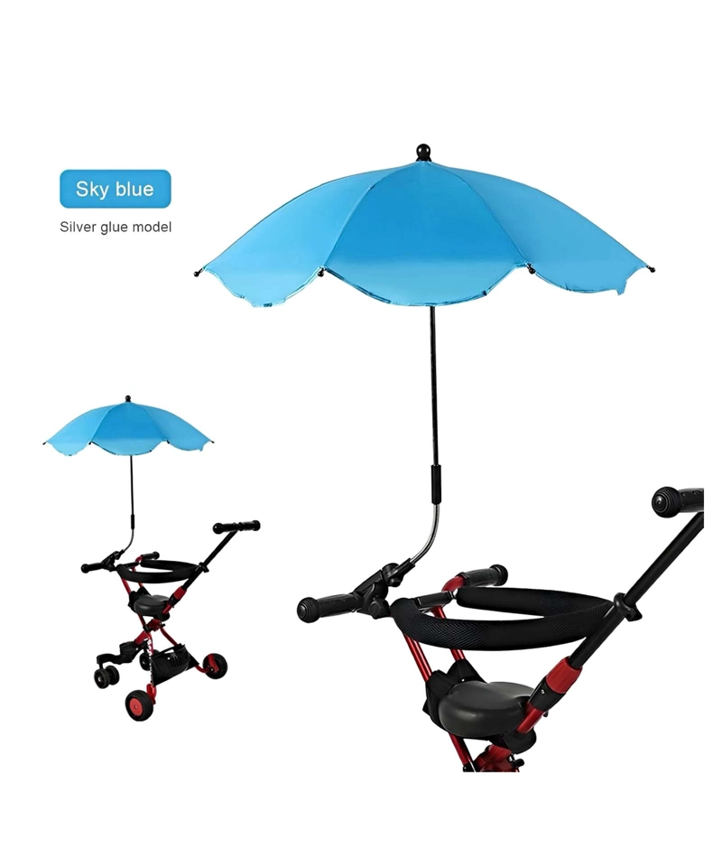 SOMBRILLA PARA COCHECITO DE BEBE  UV AZUL - 1