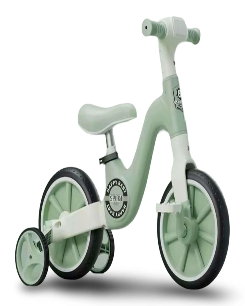 BICICLETA TRICICLO DE EQUILIBRIO NIÑO NIÑA INFANTIL VERDE - 1