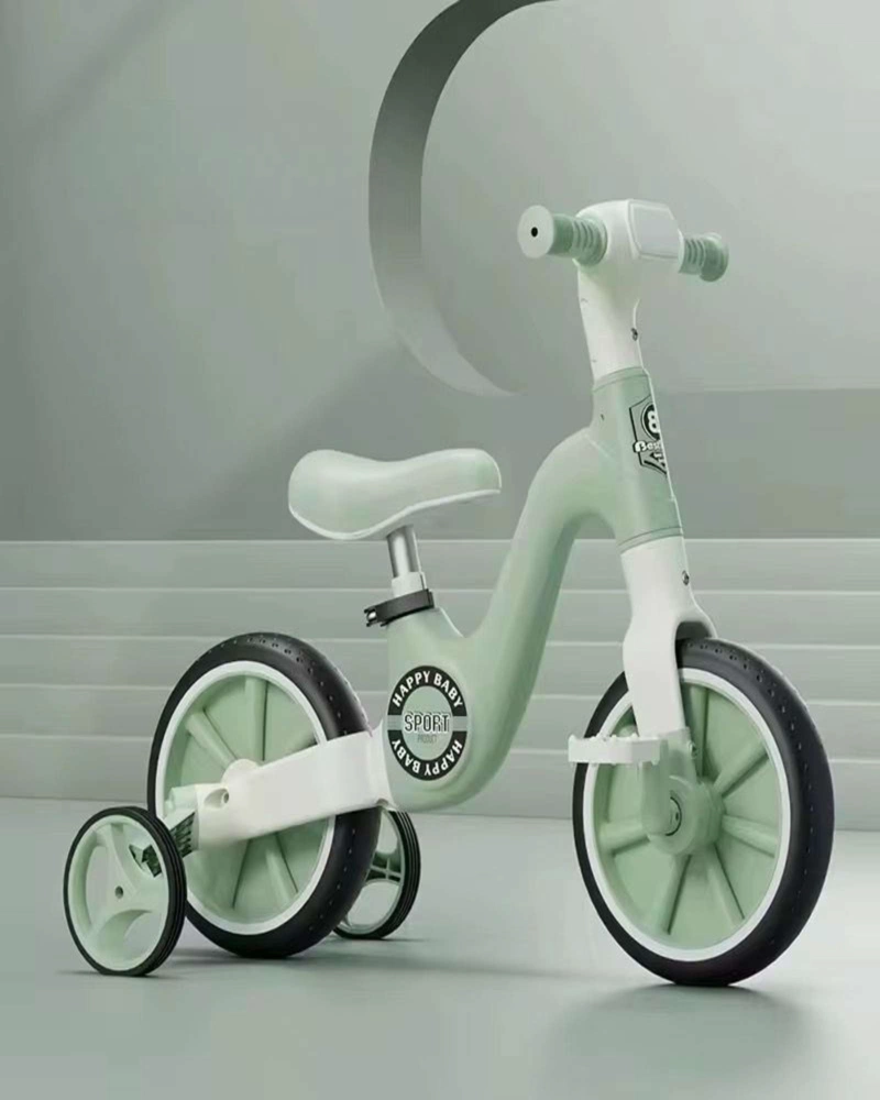 BICICLETA TRICICLO DE EQUILIBRIO NIÑO NIÑA INFANTIL VERDE - 2