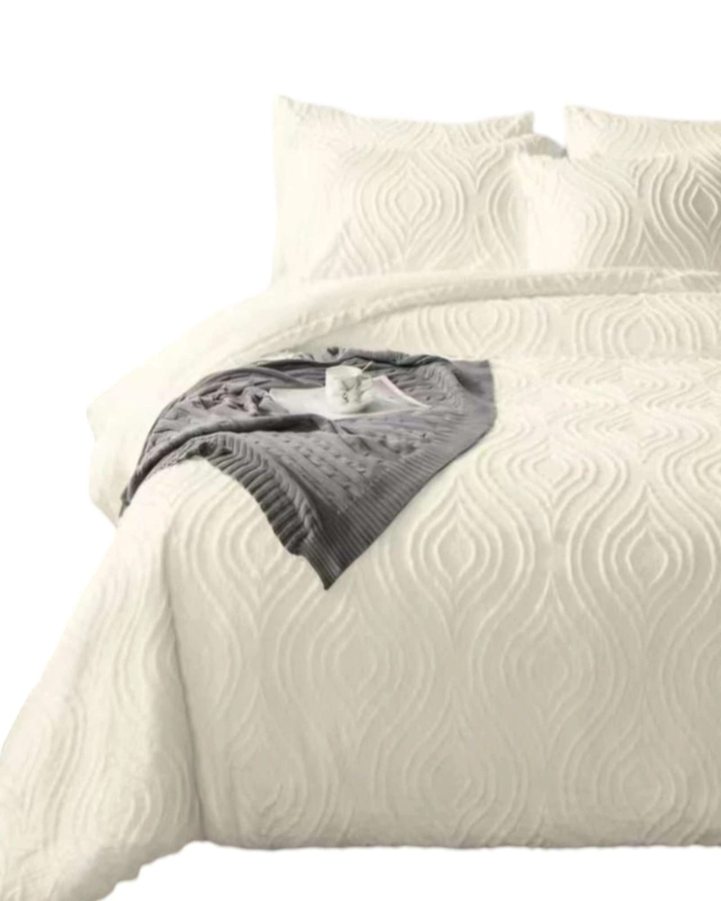 COBERTOR COLCHA QUILT DE VERANO DELGADO NO ACOLCHADO 2 PLAZAS - 2