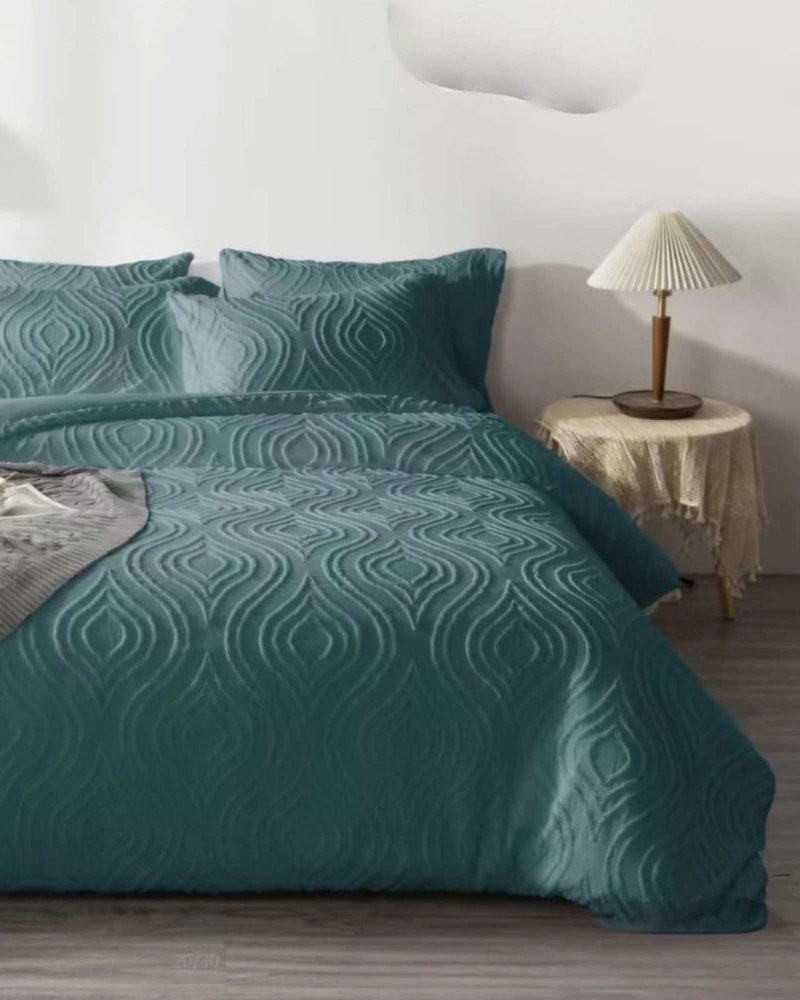 COBERTOR COLCHA QUILT DE VERANO DELGADO NO ACOLCHADO KING - 3
