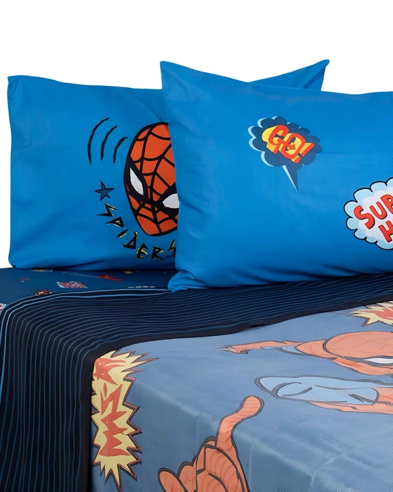 SABANAS INFANTIL SPIDERMAN 2 PLAZAS MASHINI - 1