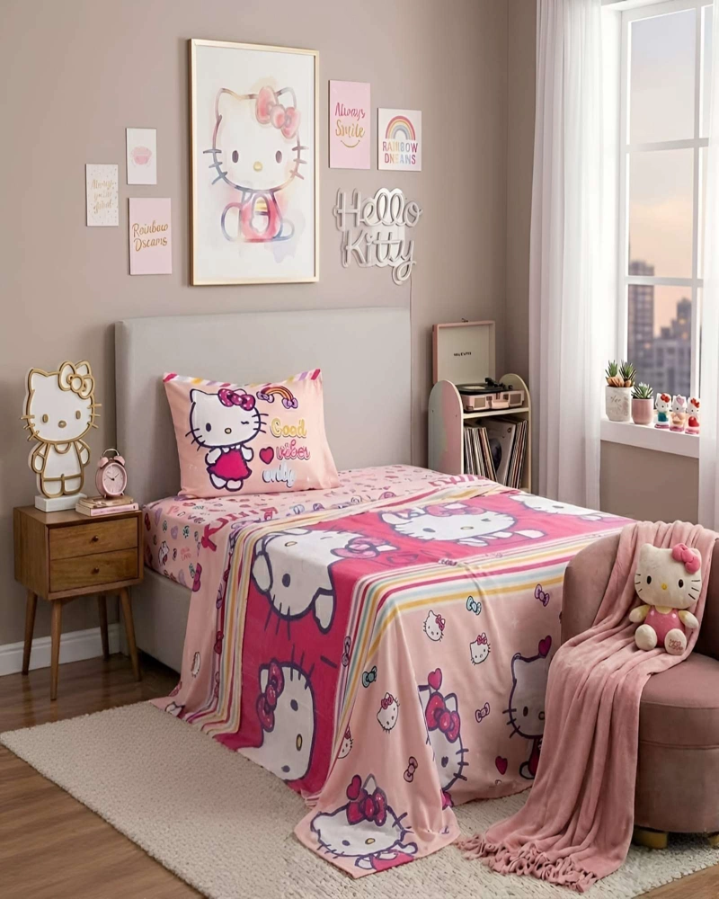 SABANAS DE VERANO INFANTILES PLAZA Y MEDIA DISEÑOS UNICOS Y FRESCOS - 2