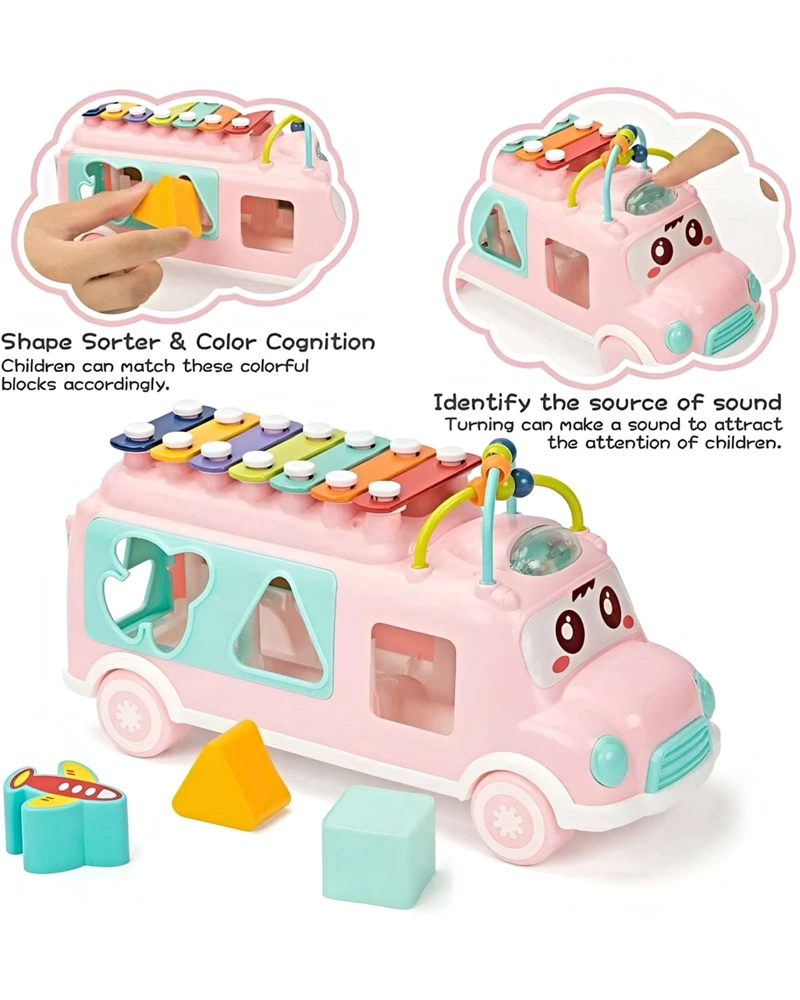 JUGUETE XILOFONO MUSICAL INFANTIL CON BLOQUES DE CONSTRUCCION - 5