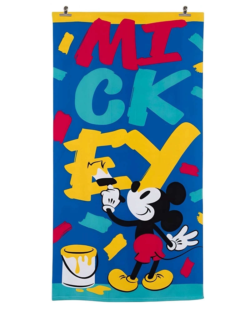 TOALLA DE BAÑO NIÑO NIÑA CON LENTES DE AGUA Y BOLSO MICKEY - 2