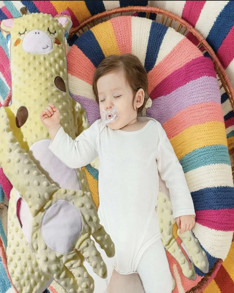 PELUCHE PARA BEBE JIRAFA BABY PATTER SIMULACION DORMIR - 5