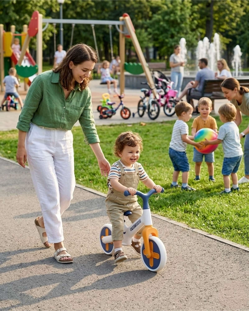 BICICLETA DE ENTRENAMIENTO PARA NIÑOS, SIN PEDALES, AJUSTABLE B2 - 1