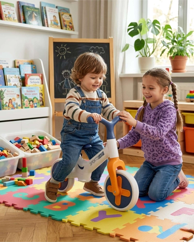 BICICLETA DE ENTRENAMIENTO PARA NIÑOS, SIN PEDALES, AJUSTABLE B2 - 3