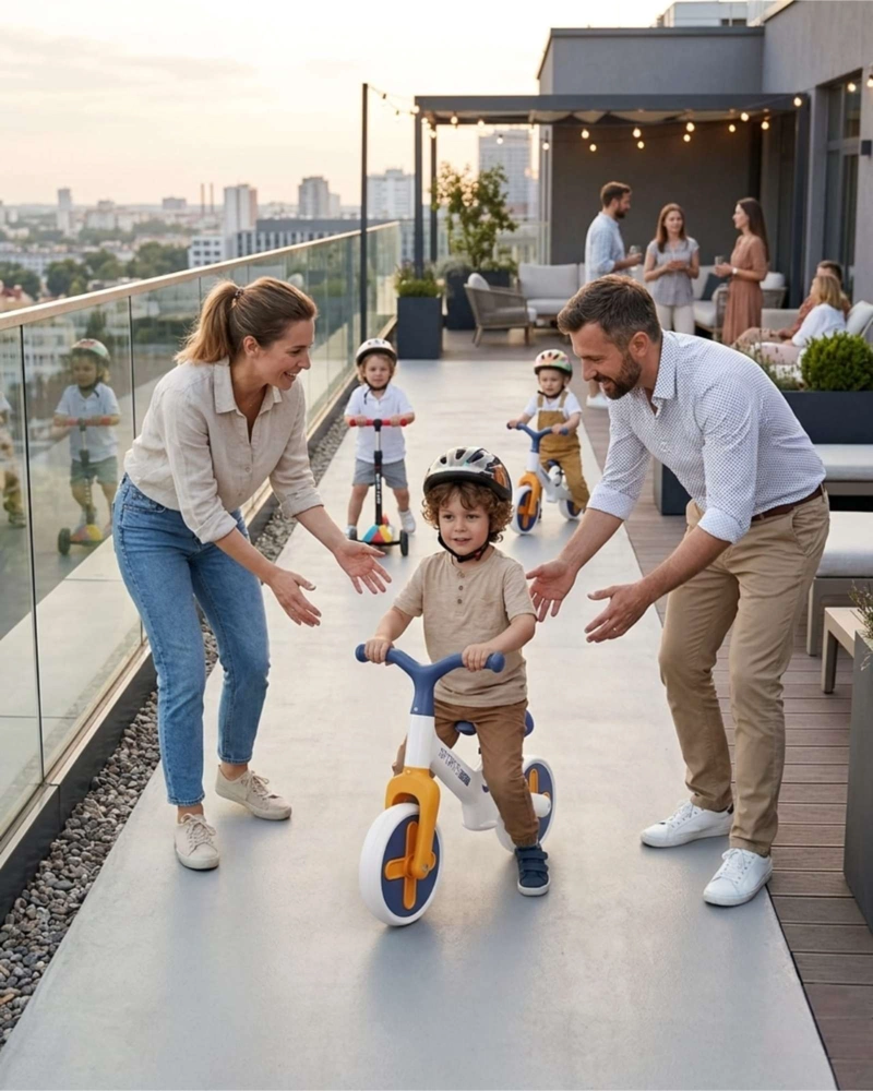 BICICLETA DE ENTRENAMIENTO PARA NIÑOS, SIN PEDALES, AJUSTABLE B2 - 5