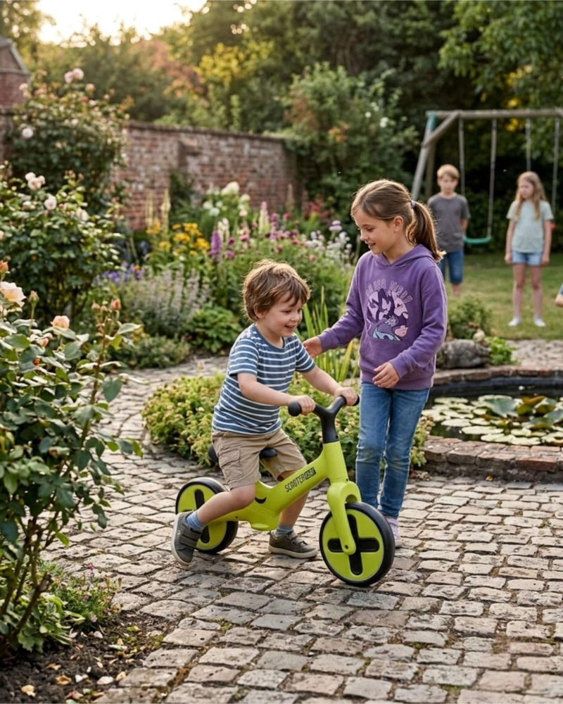 BICICLETA DE ENTRENAMIENTO PARA NIÑOS, SIN PEDALES, AJUSTABLE B3 - 1