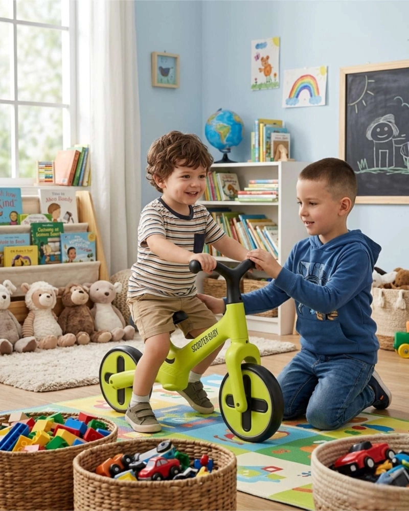 BICICLETA DE ENTRENAMIENTO PARA NIÑOS, SIN PEDALES, AJUSTABLE B3 - 4