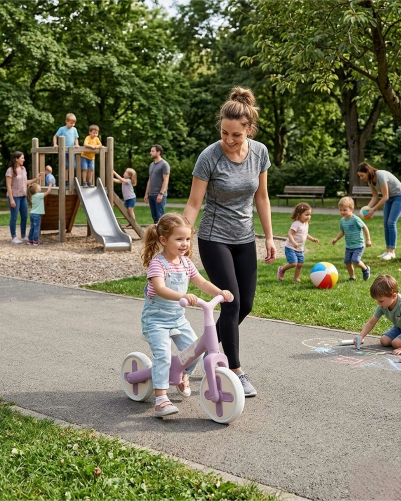 BICICLETA DE ENTRENAMIENTO PARA NIÑOS, SIN PEDALES, AJUSTABLE B1 - 2