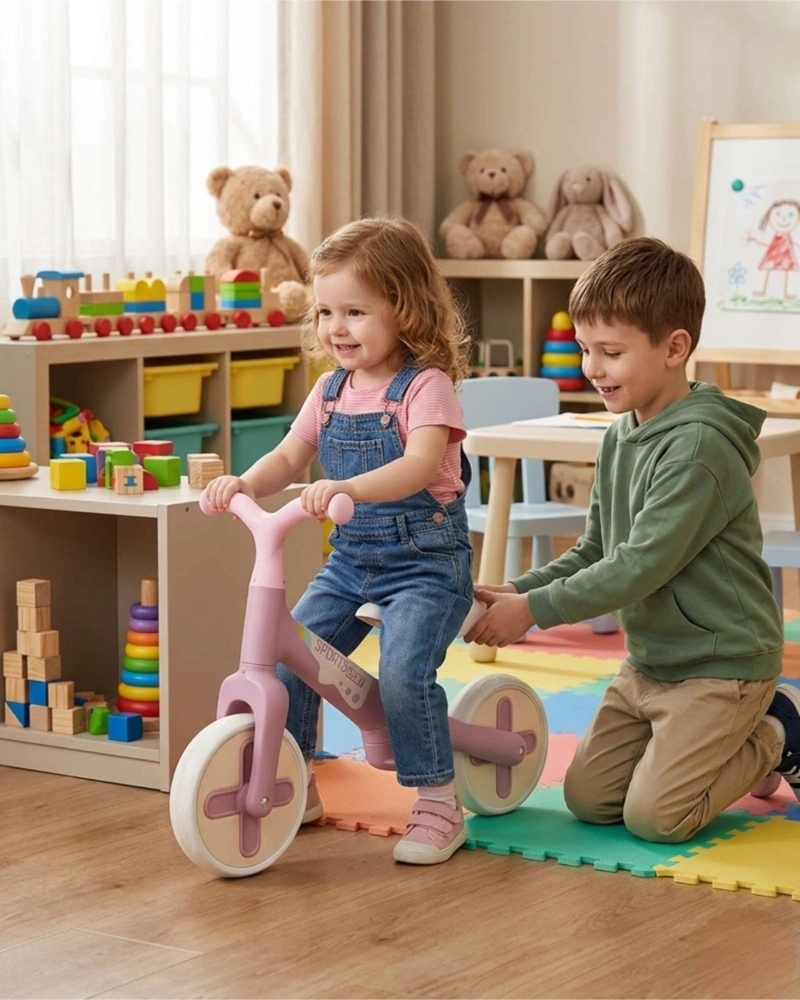 BICICLETA DE ENTRENAMIENTO PARA NIÑOS, SIN PEDALES, AJUSTABLE B1 - 3