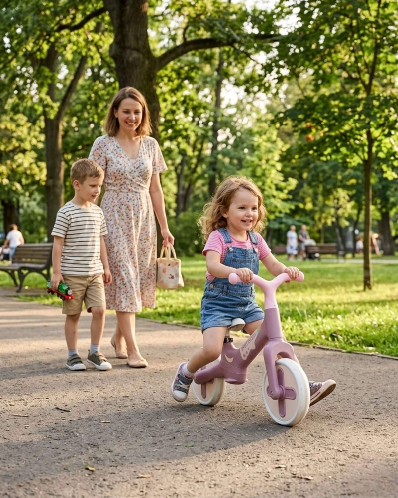 BICICLETA DE ENTRENAMIENTO PARA NIÑOS, SIN PEDALES, AJUSTABLE B1 - 4