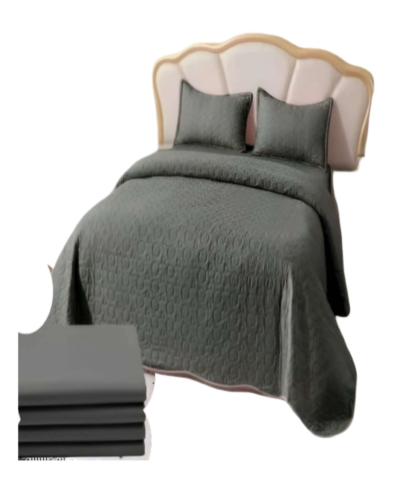 SET SABANA CON CUBRECAMA KING S141 - 1