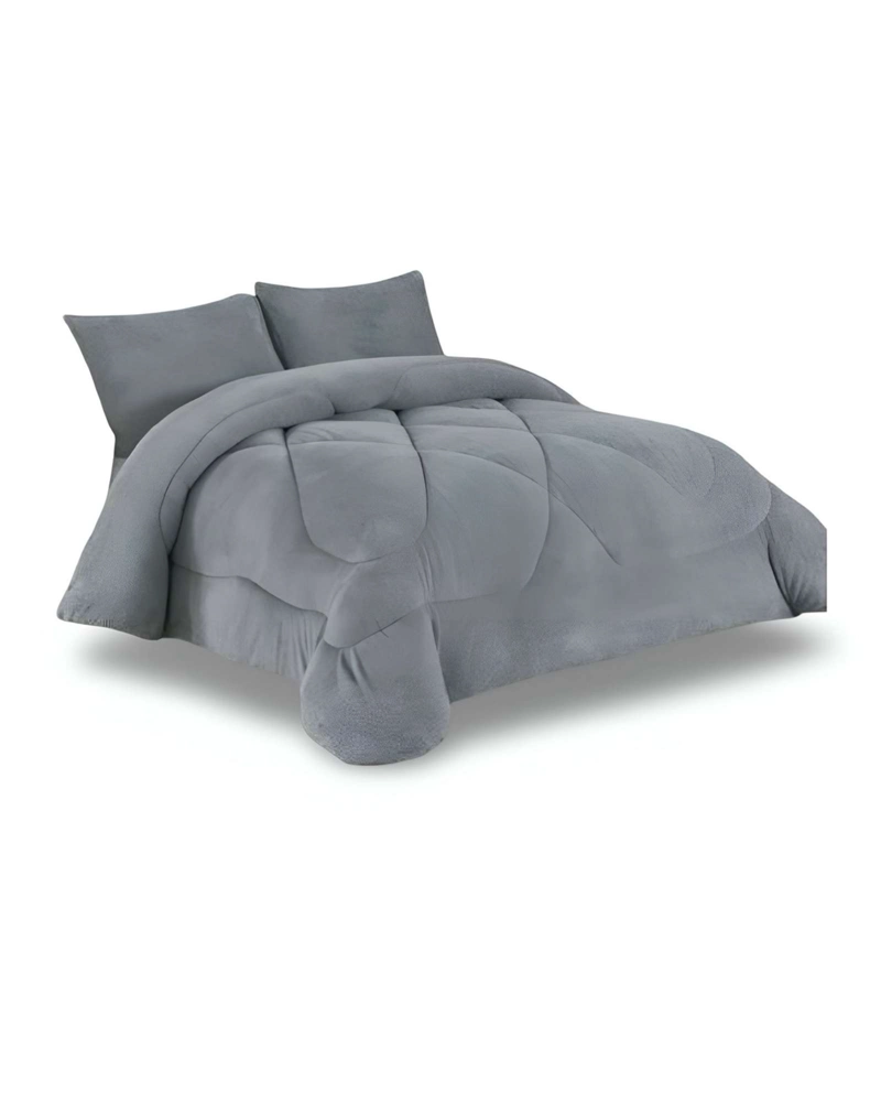 CUBRECAMA PLUSH CON CHIPORRO 2 PLAZAS - 1