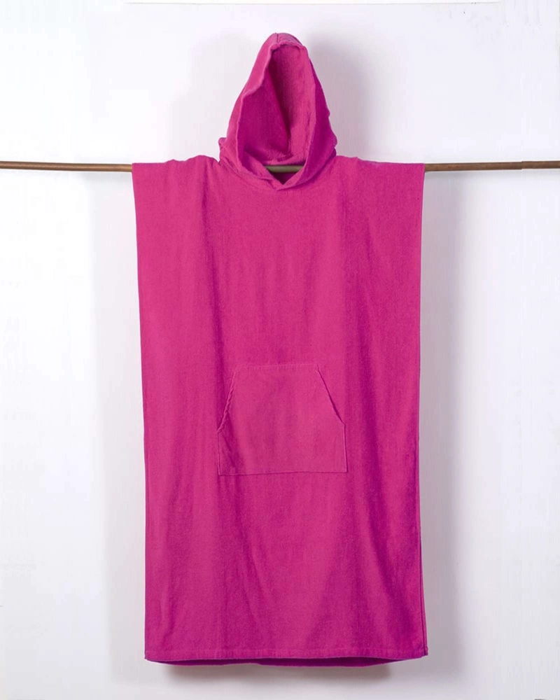 PONCHO DE BAÑO PARA PLAYA CON CAPUCHA - 3