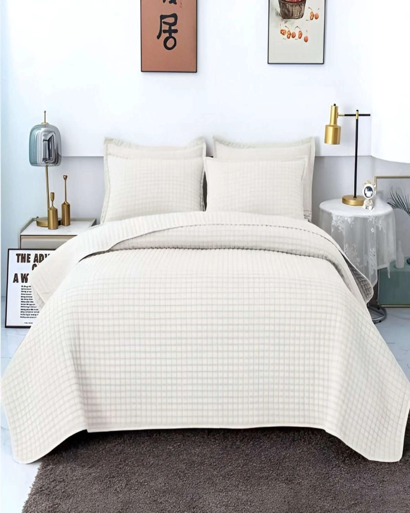 QUILT DE VERANO 2 PLAZAS COBERTOR DE LUJO C-3 - 4