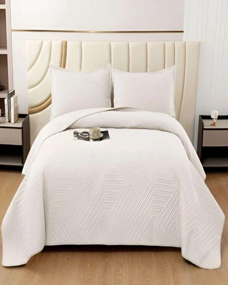 QUILT DE VERANO 2 PLAZAS COBERTOR DE LUJO C3 - 4