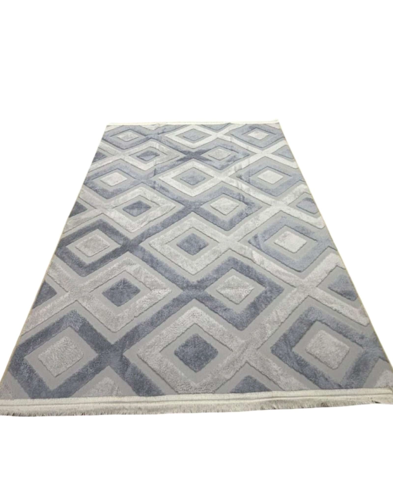 ALFOMBRA JACQUARD ANTIDESLIZANTE CON RELIEVE 180X200 CM - 7
