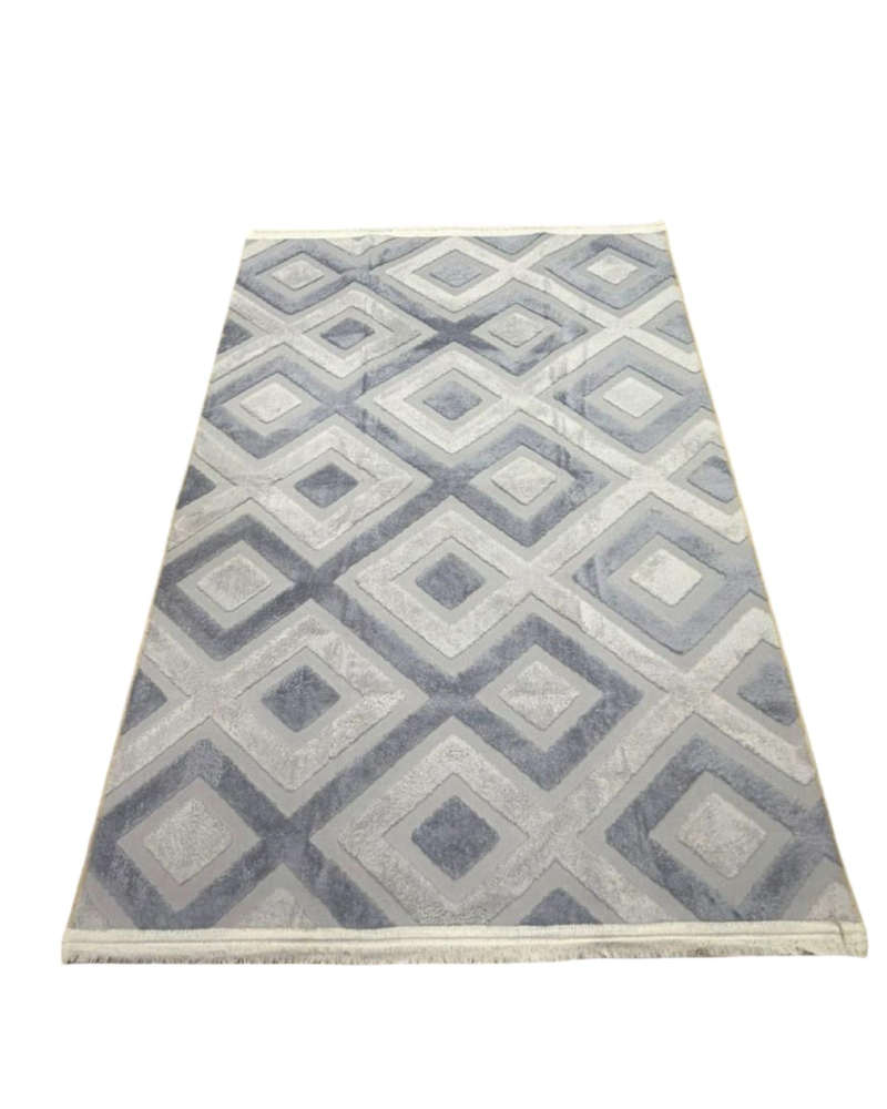 ALFOMBRA JACQUARD ANTIDESLIZANTE CON RELIEVE 180X200 CM - 8