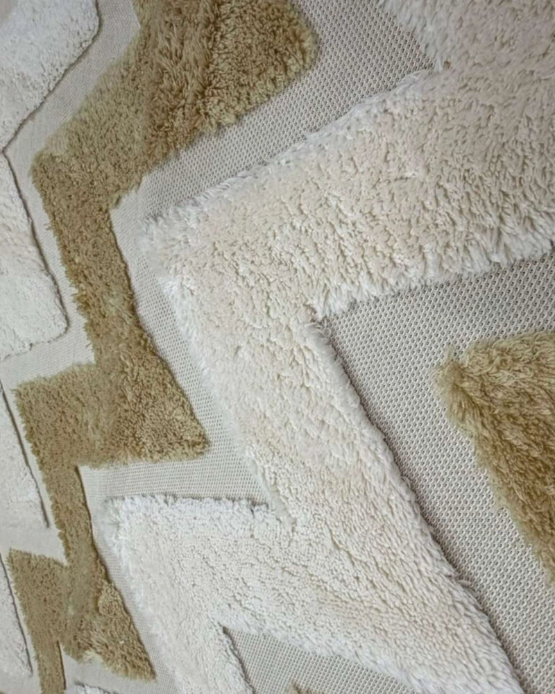 ALFOMBRA JACQUARD ANTIDESLIZANTE CON RELIEVE 200X240 CM - 1