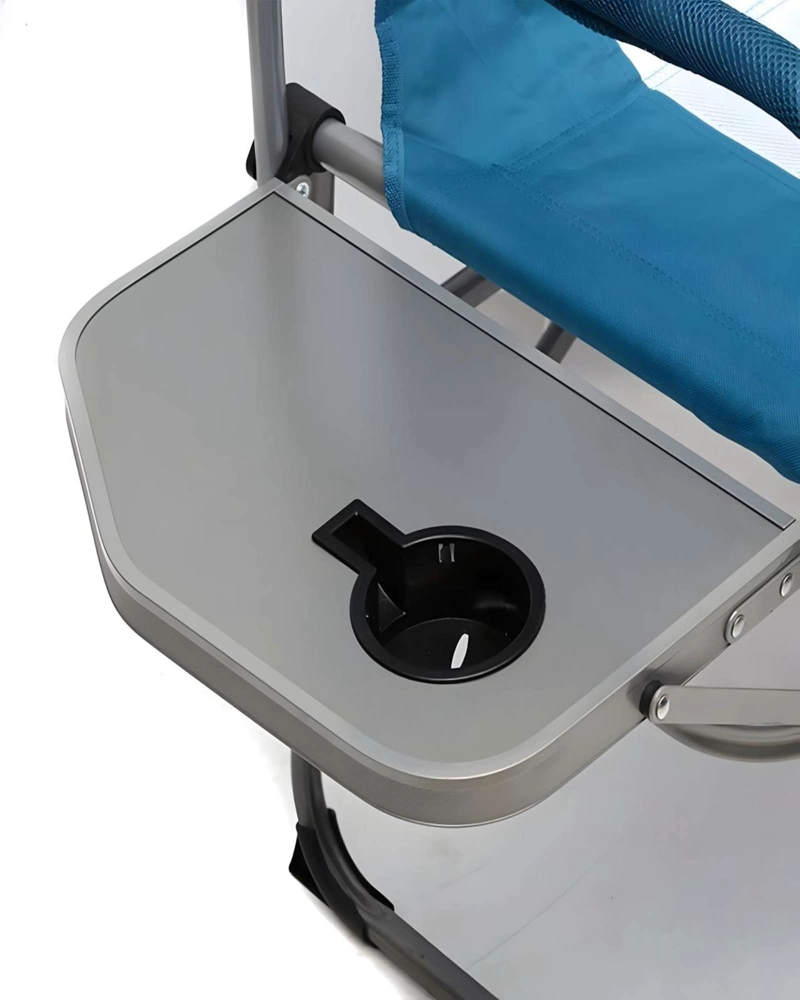 SILLA DE PLAYA O CAMPING PICNIC CON PORTA VASOS - 4