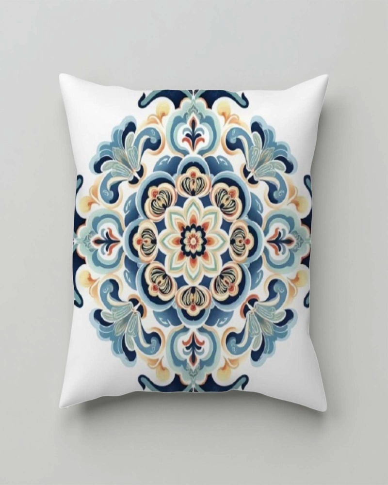 FUNDAS DE COJIN MANDALA ESTAMPADAS PACK DE 4 PIEZAS - 4