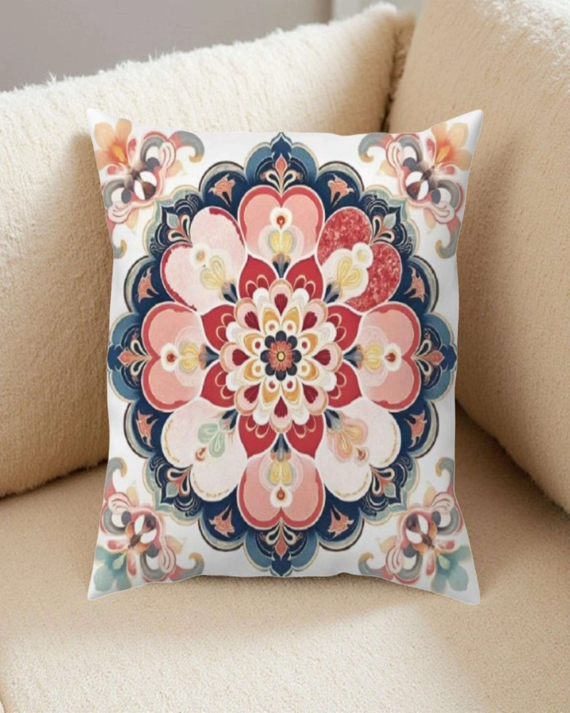 FUNDAS DE COJIN MANDALA ESTAMPADAS PACK DE 2 PIEZAS - 3