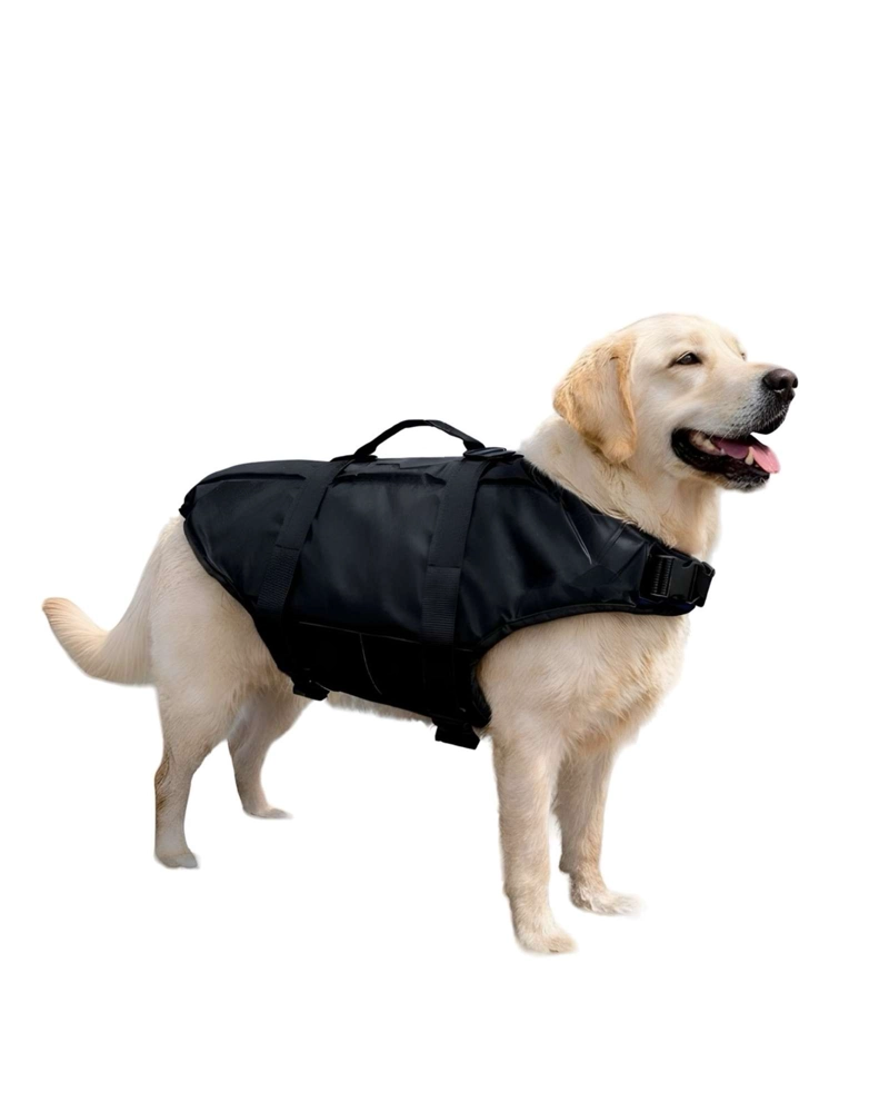 CHALECO SALVAVIDAS FLOTADOR PARA PERROS TALLA L 75X60 CM - 3
