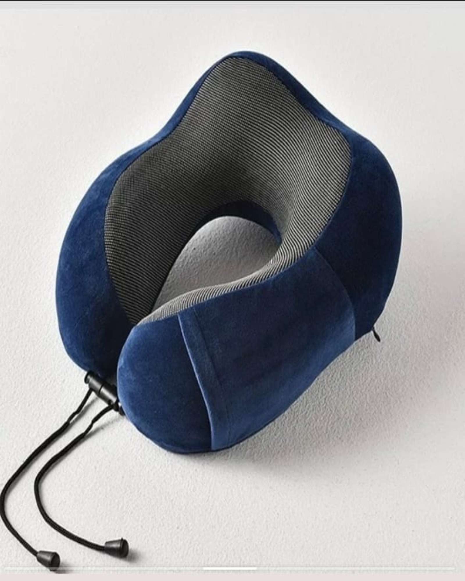 ALMOHADA DE CUELLO IDEAL PARA VIAJE  AZUL MARINO - 1
