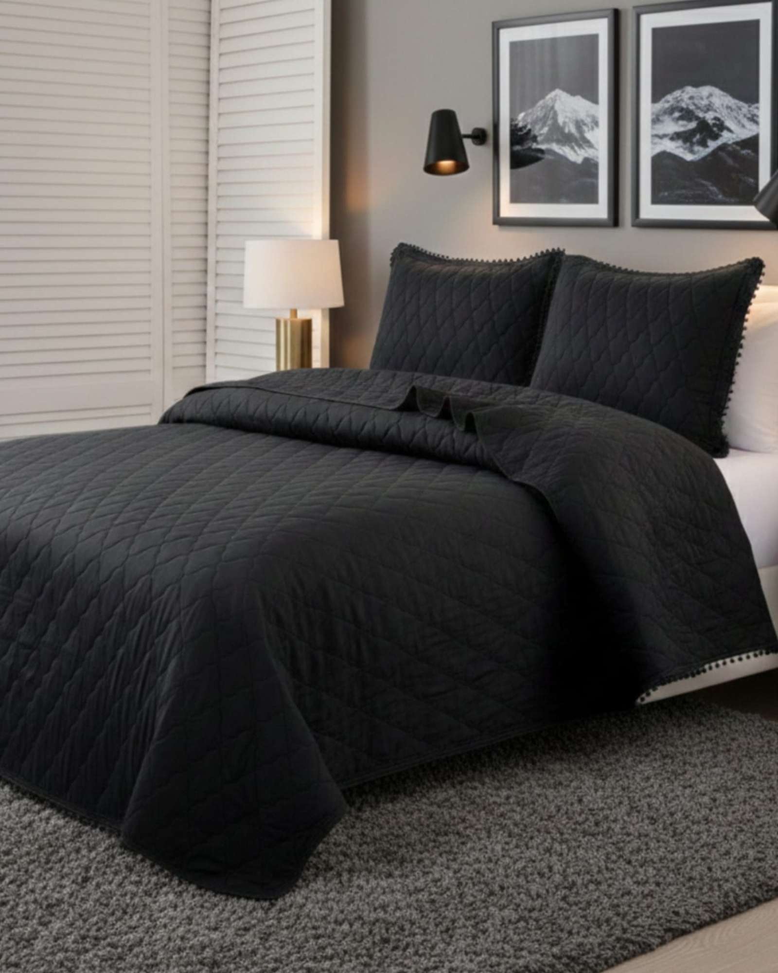 QUILT DISEÑO DE POMPONES IDEAL PARA TEMPORADA DE  VERANO (2 PLAZAS) - 2