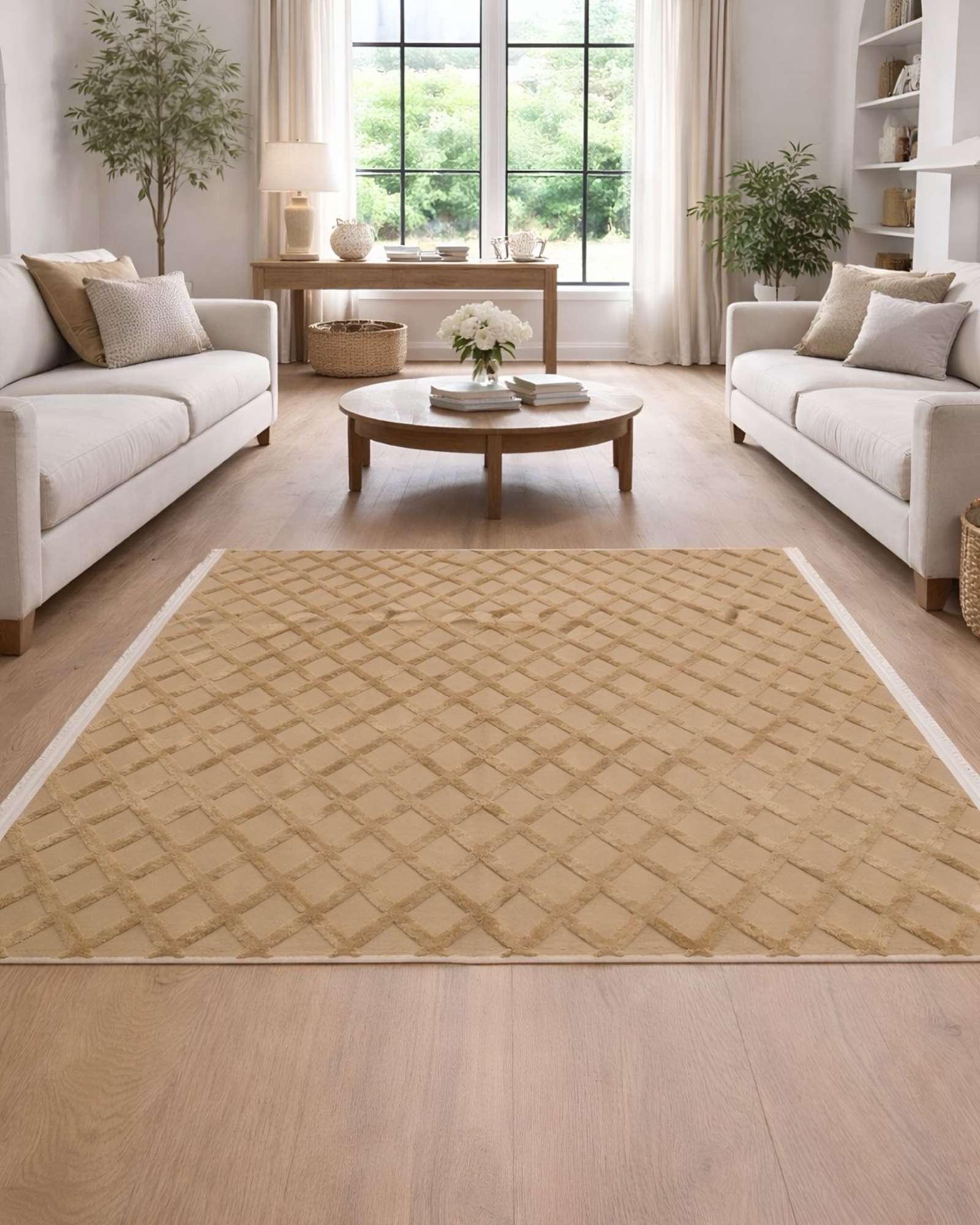 ALFOMBRA JACQUARD MODERNA Y ELEGANTE 240X200 - 3
