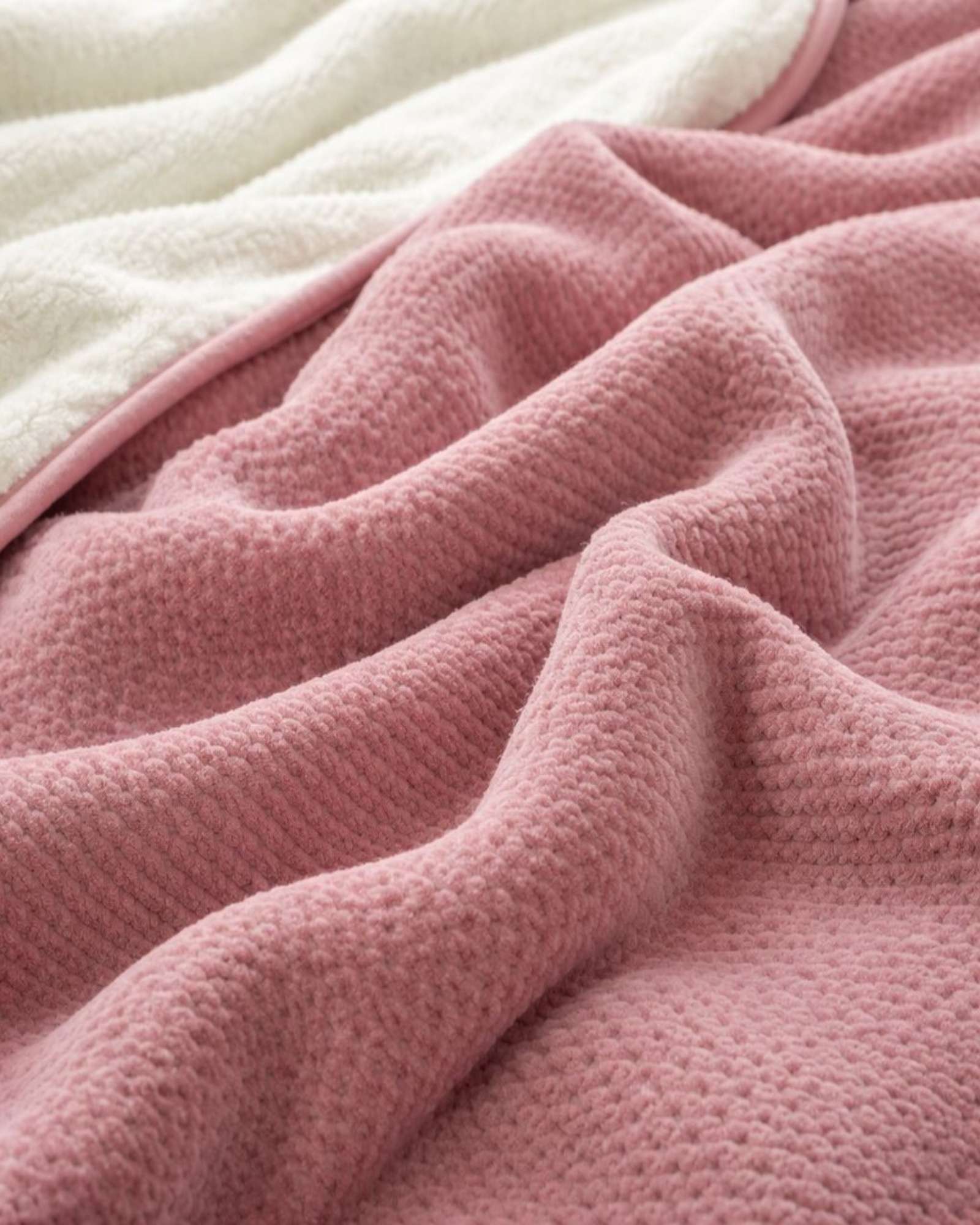 FRAZADA CON CHIPORRO KING 230X250CM ROSA - 1