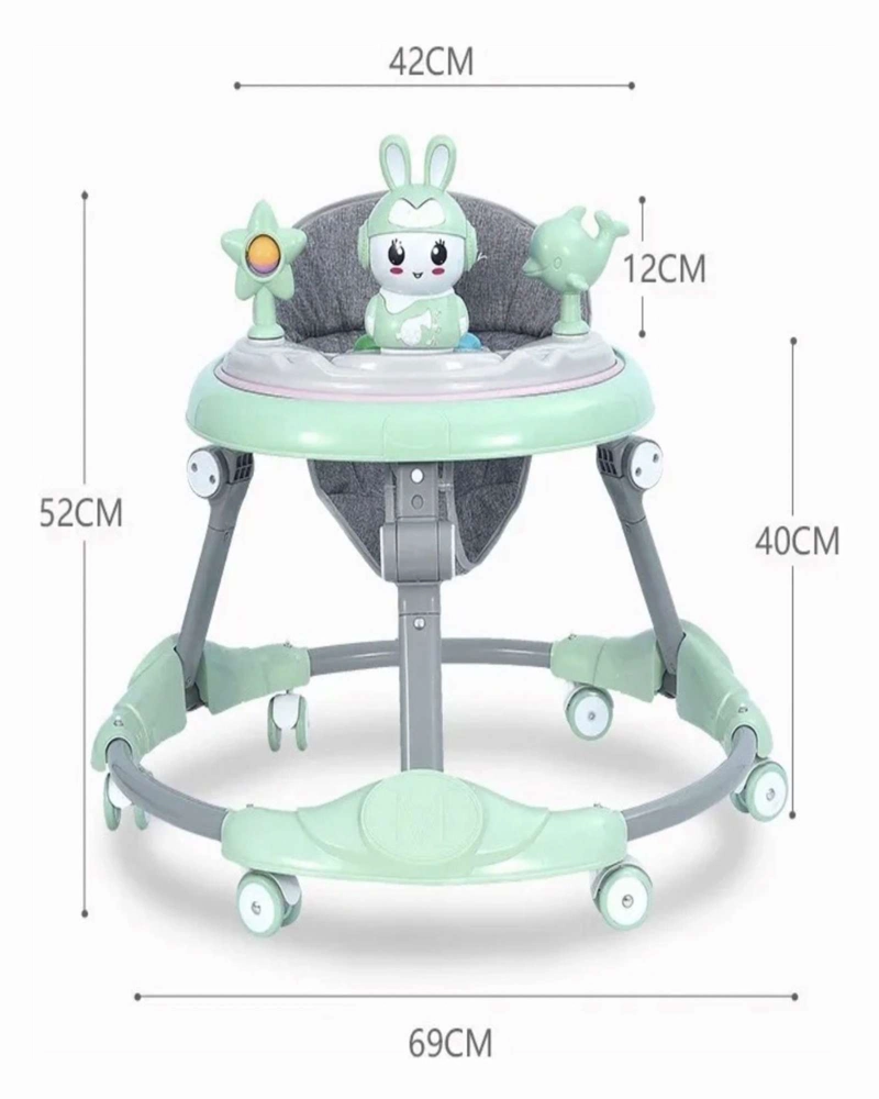 ANDADOR INFANTIL ERGONOMICO CON DISEÑO DE CONEJITO Y MANIJA DE EMPUJE - 5