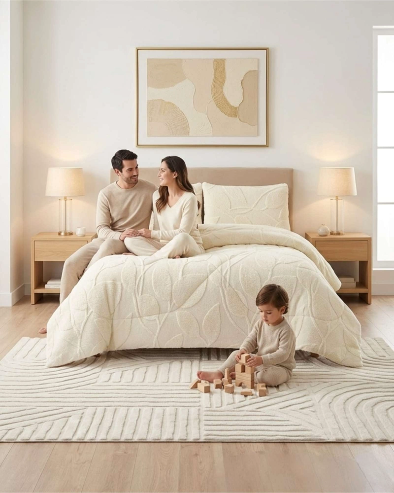 CUBRECAMA PLUMON SHERWOOD DE 2 PLAZAS CON FUNDAS DE ALMOHADA - 5