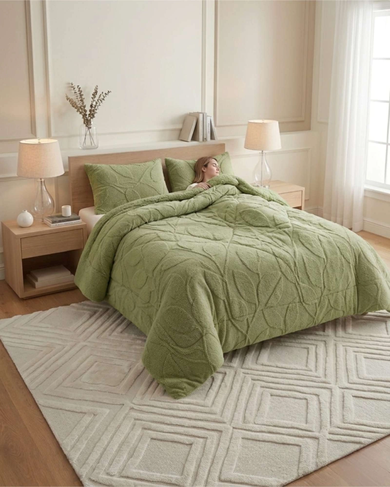 CUBRECAMA PLUMON SHERWOOD DE 2 PLAZAS CON FUNDAS DE ALMOHADA - 5