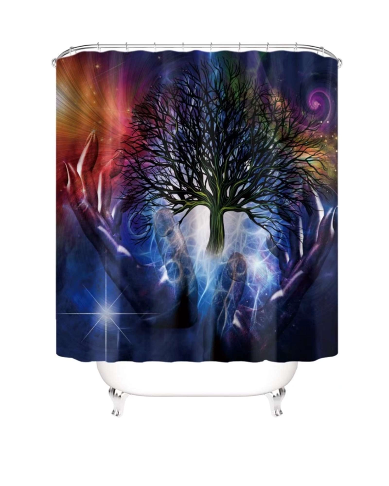 CORTINA DE GENERO CON PROTECTOR DE DUCHA - 5