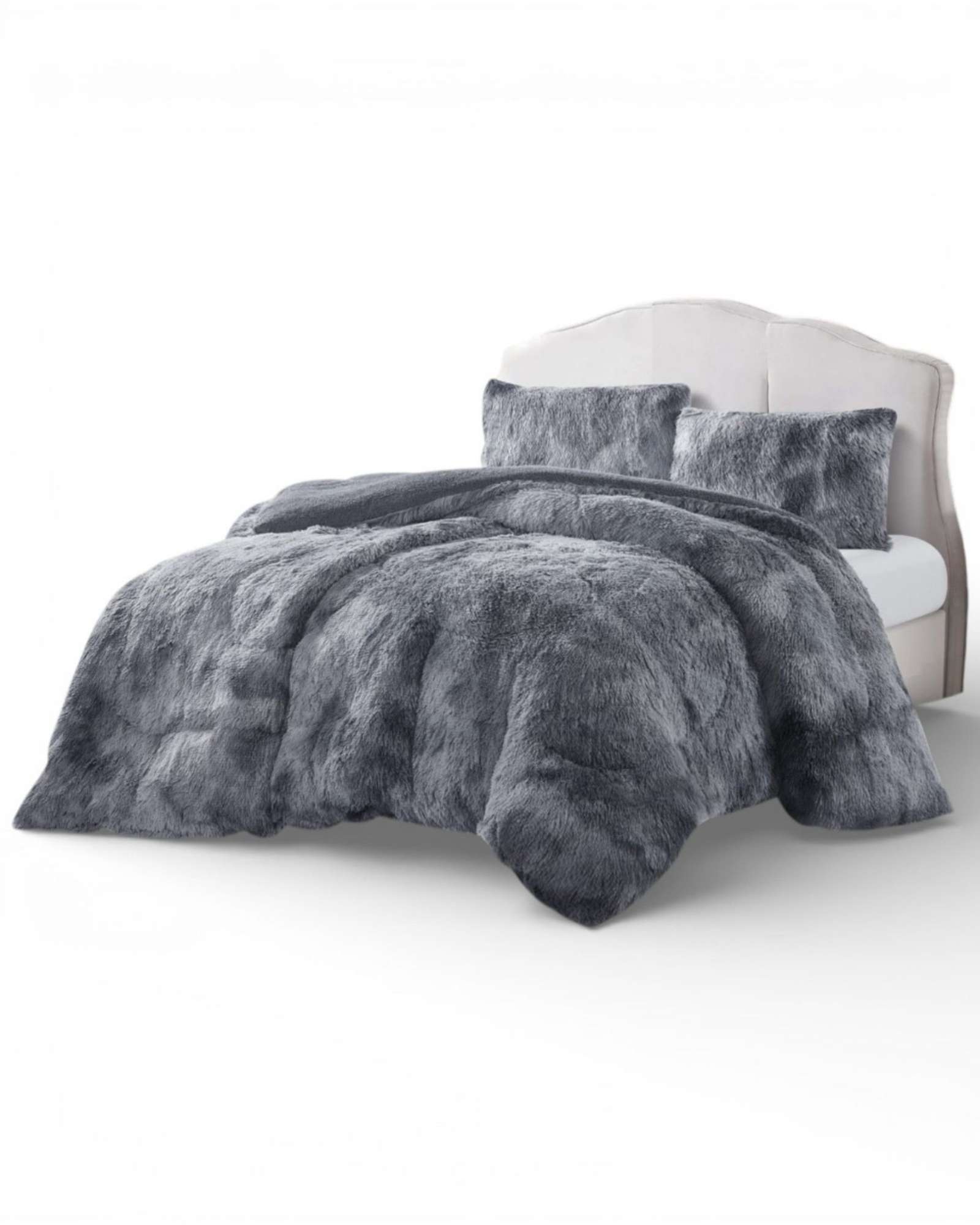PLUMON CUBRECAMA 2 PLAZAS SHERPA PELUDO INVIERNO DISEÑO SUAVE - 6