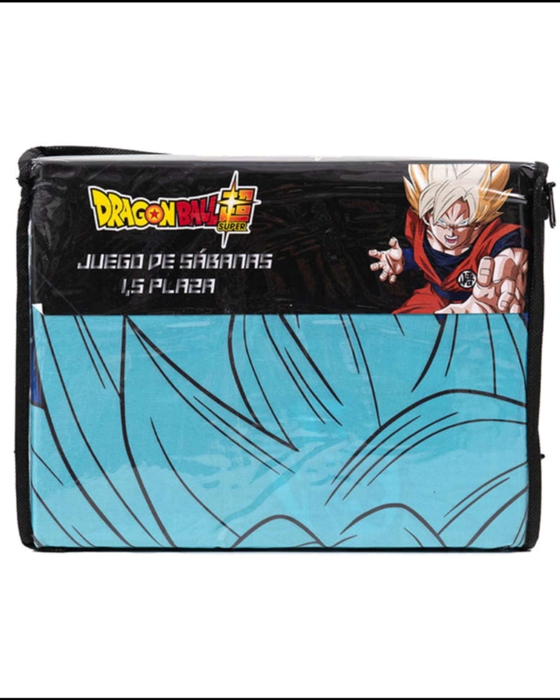 JUEGO DE SABANA PLAZA Y MEDIA DRAGON BALL - 6