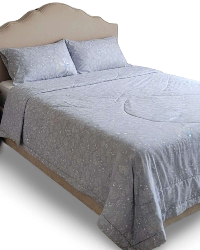 CUBRECAMA NORDICO KING + 2 FUNDAS DE ALMOHADA - 5